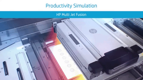 HP Multi Jet Fusion - MJF 3D Printing - Multi Jet Fusion Parts - Multi Jet Fusion Materials, gear production simulation verses FDM and SLS